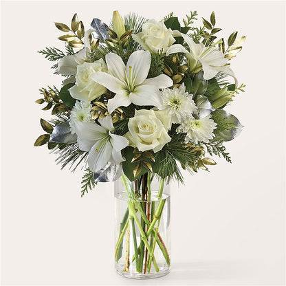 Wintry Mix Bouquet –  Blooms By Vickrey, Camp Hill PA