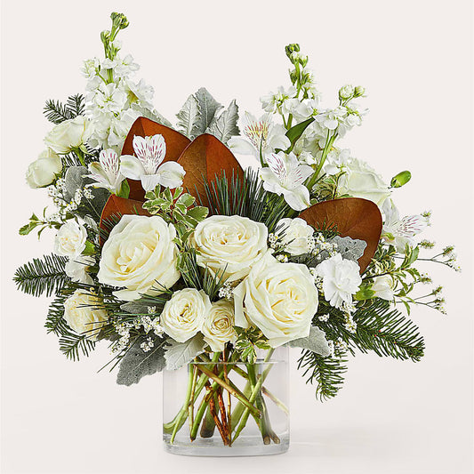 Fresh Snowfall Bouquet –  Blooms By Vickrey, Camp Hill PA