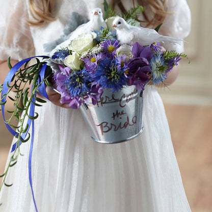 Enchantment Flower Girl Arrangement –  Blooms By Vickrey, Camp Hill PA