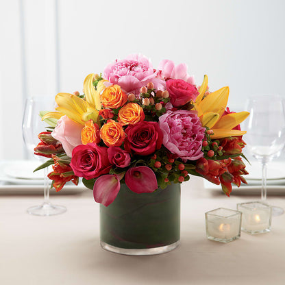 Color Mix Arrangement –  Blooms By Vickrey, Camp Hill PA