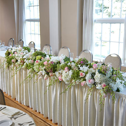 State of Joy Head Table Arrangement –  Blooms By Vickrey, Camp Hill PA
