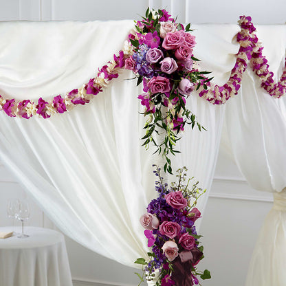 Color & Light Chuppah Decor –  Blooms By Vickrey, Camp Hill PA