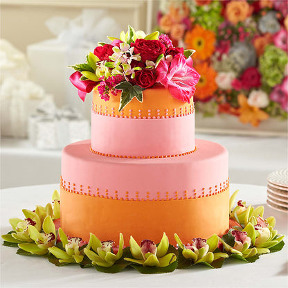 Sweet Citrus Cake Decor –  Blooms By Vickrey, Camp Hill PA