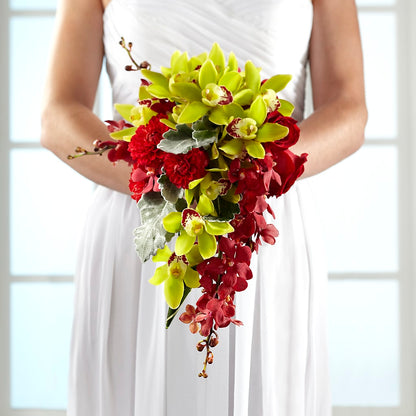 Elegant Orchid Bouquet –  Blooms By Vickrey, Camp Hill PA