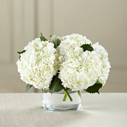 White Hydrangea Bouquet –  Blooms By Vickrey, Camp Hill PA